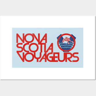 Defunct Nova Scotia Voyageurs Hockey Team Posters and Art